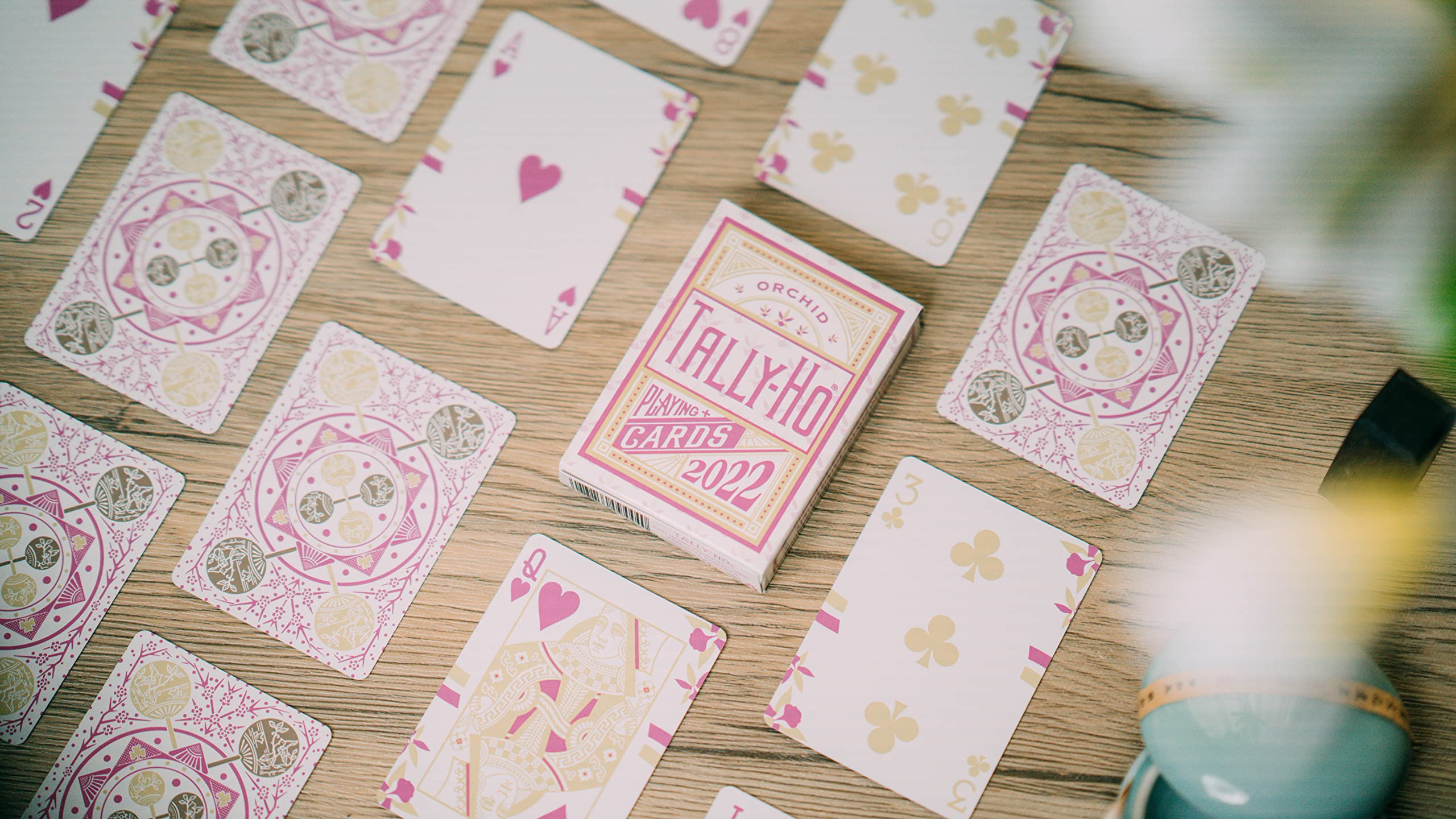 Amazon.com: Tally Ho Orchid 特別版撲克牌,1 副牌,紫色: 玩具和遊戲